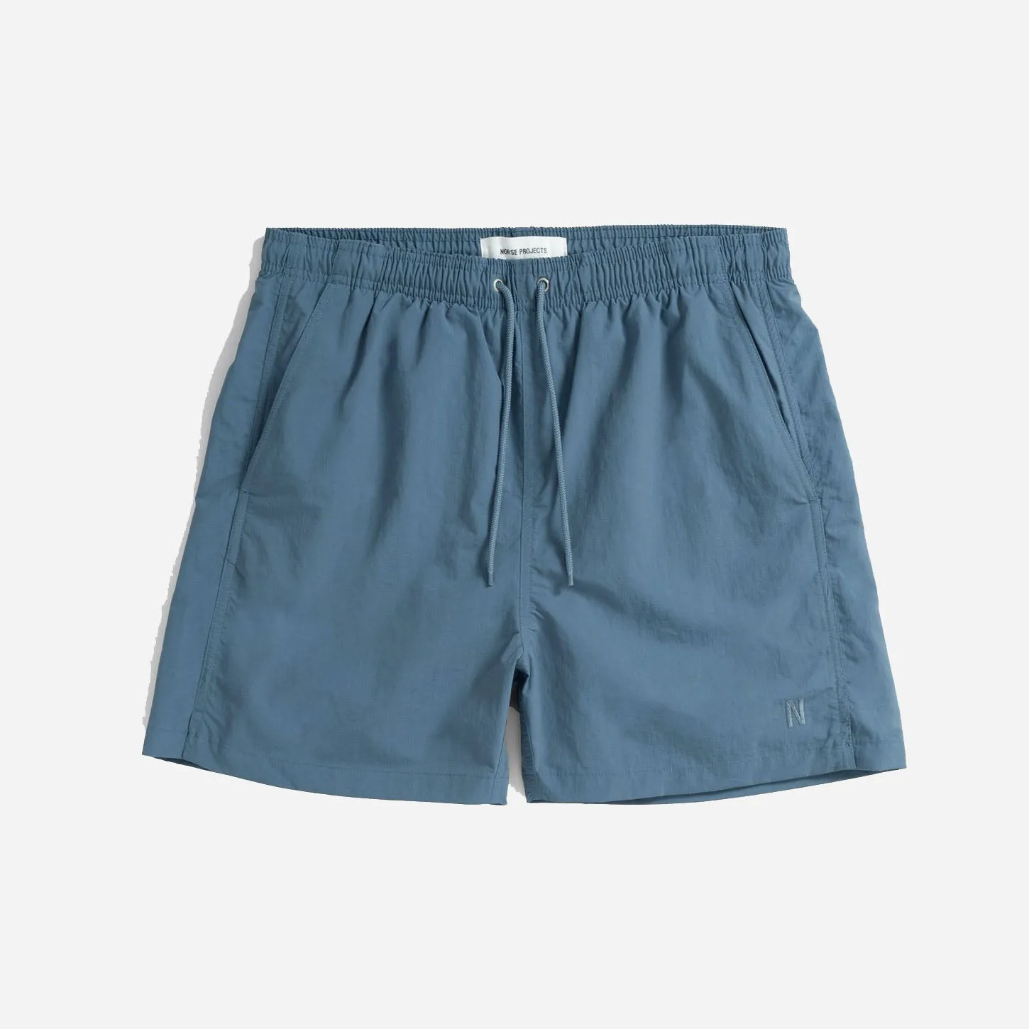 Hauge Recycled Nylon Swimmers - Fog Blue