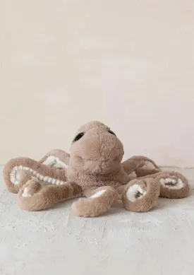 High Polyester Octopus - Brown   Cream