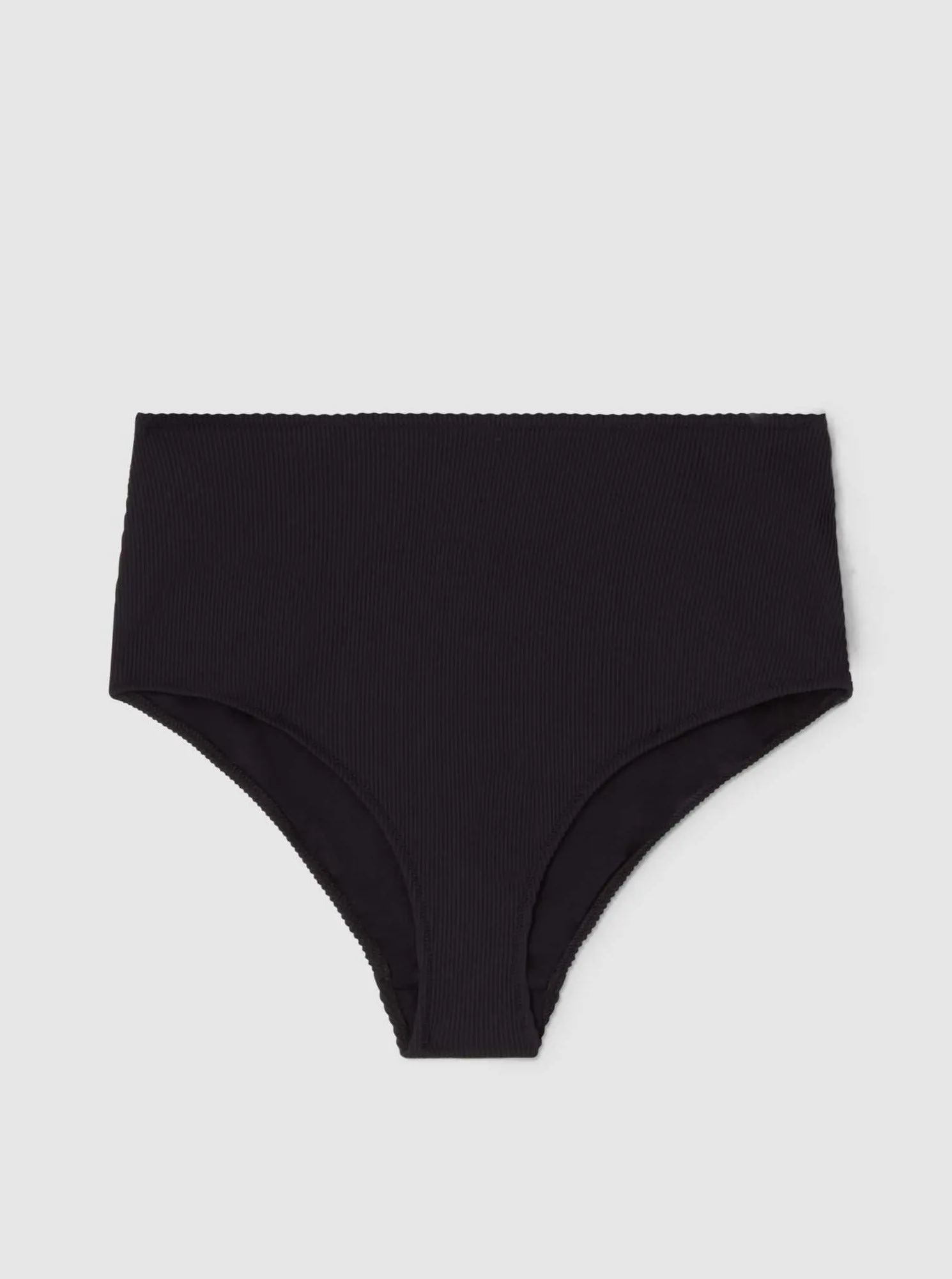 Highwaist Bikini Briefs - Black