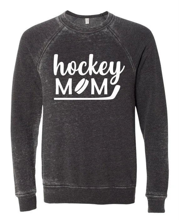 Hockey Mom Crew Neck Sweatshirt