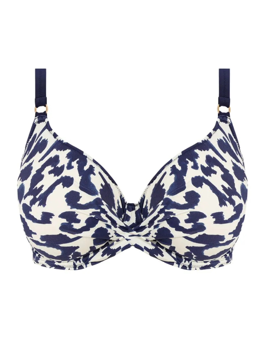 Hope Bay Full Cup Bikini Top - French Navy