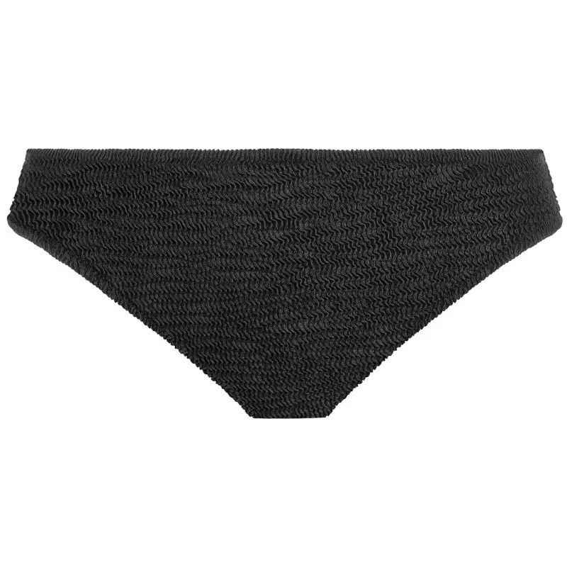 Ibiza Waves High Leg Bikini Brief Black - Freya Swim