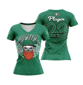 Irish Pride Womens Full Dye Jersey