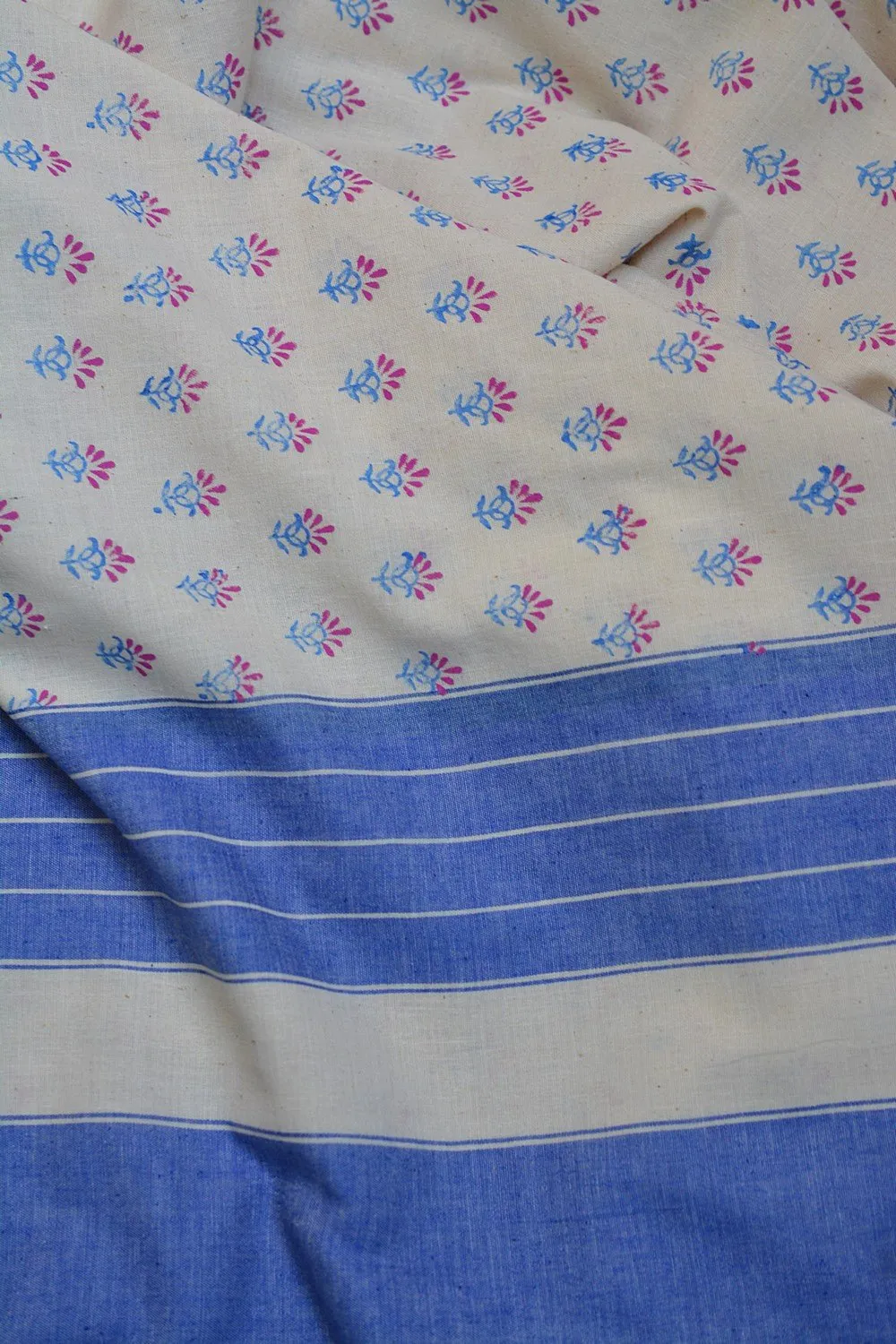 Karnataka Saree - Block Printed