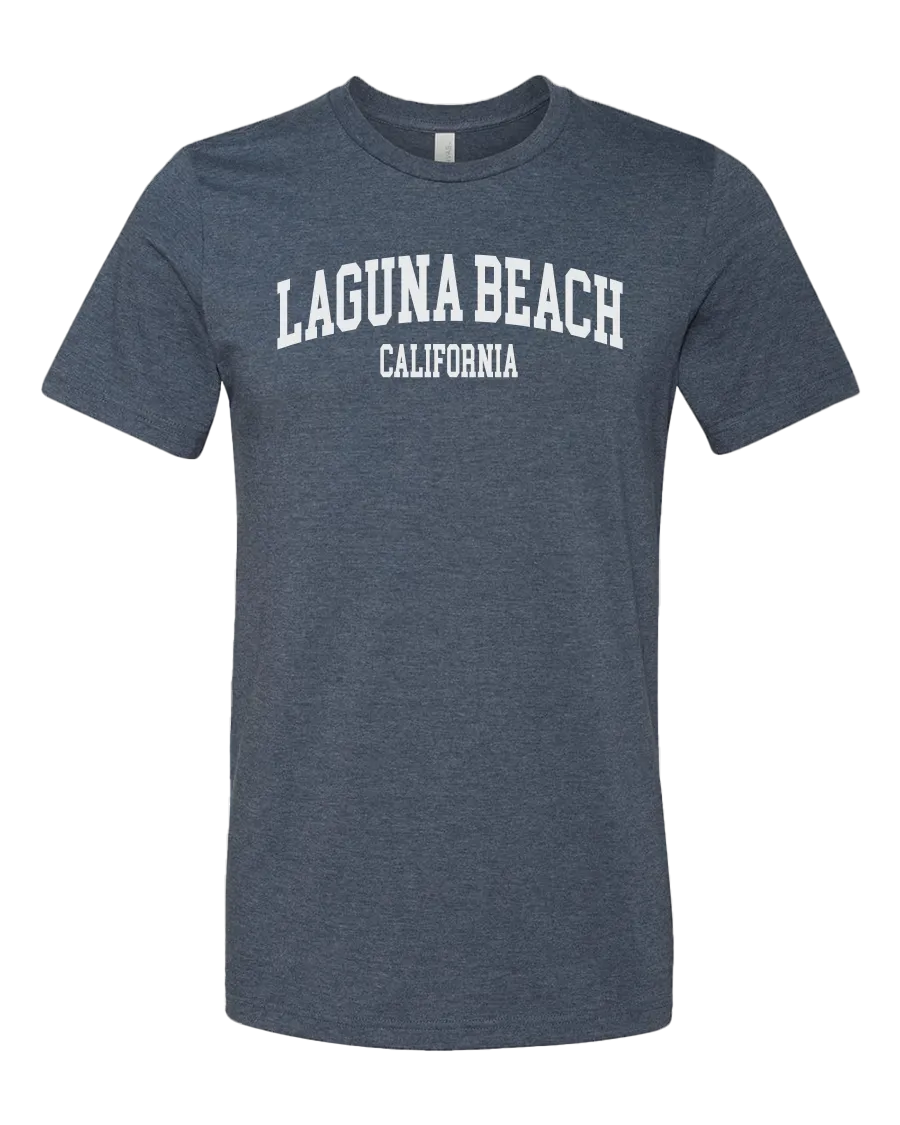 Laguna Arch Unisex T-shirt - Heather Navy