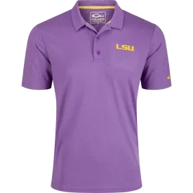 LSU Vintage Heather Polo