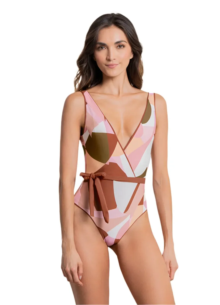 Maaji Moccachino Serenne Plunge One Piece