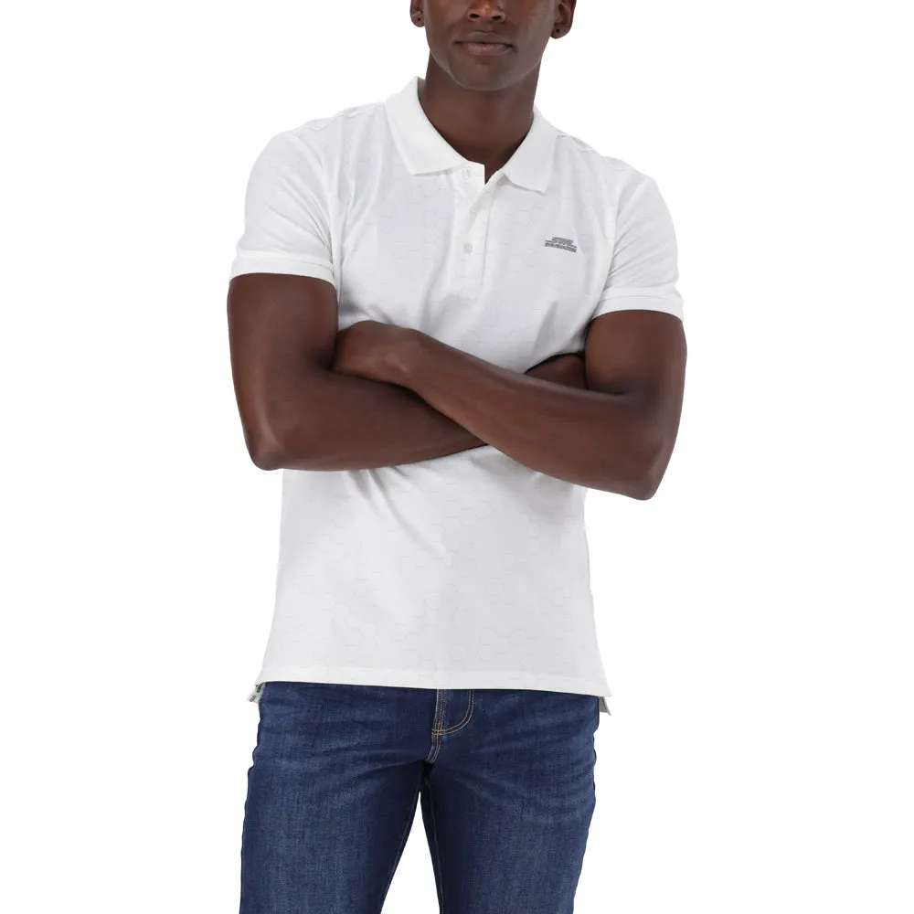 MATEO WHITE PRINTED GOLFER