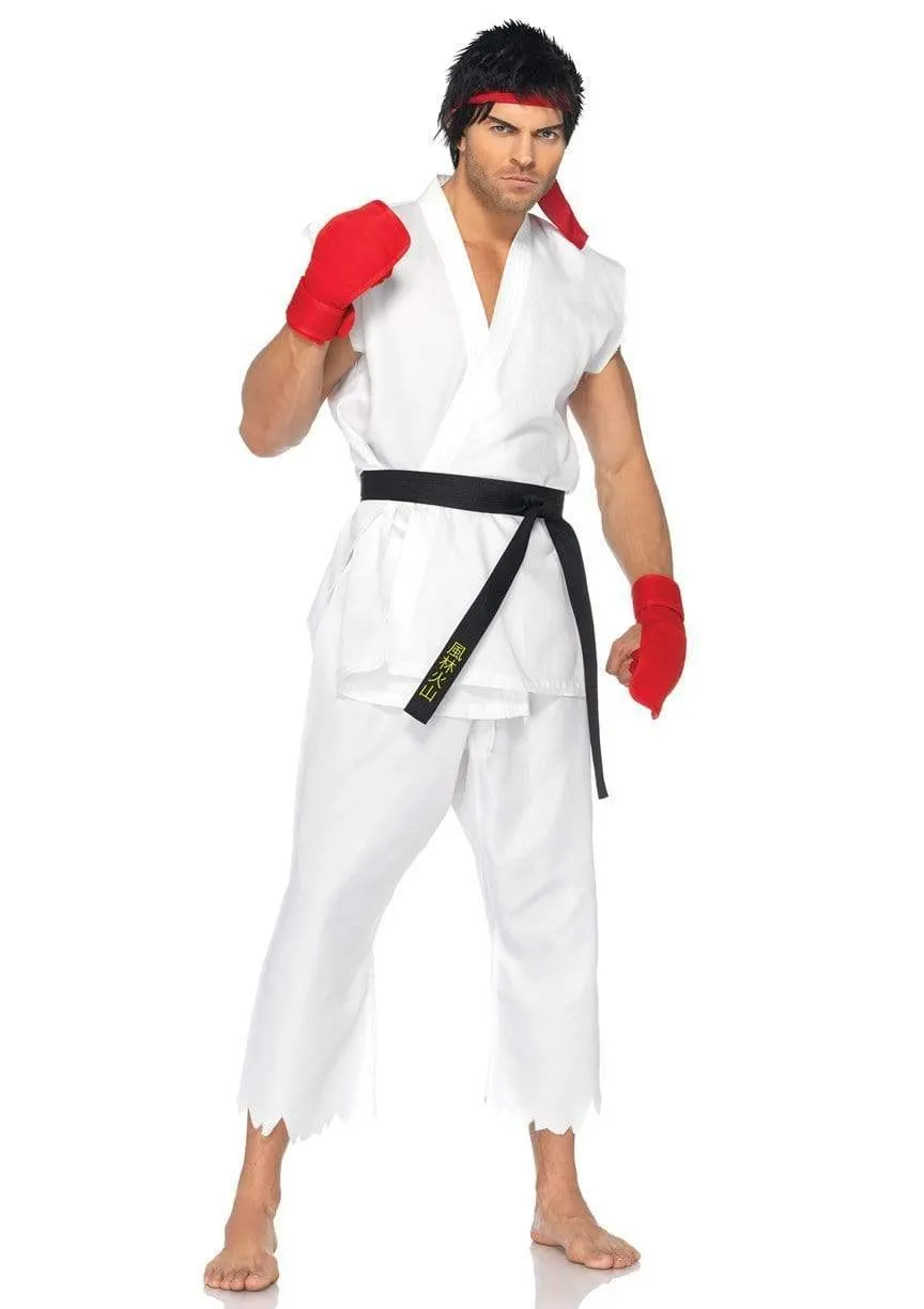 Men's Official Street Fighter Ryu Costume