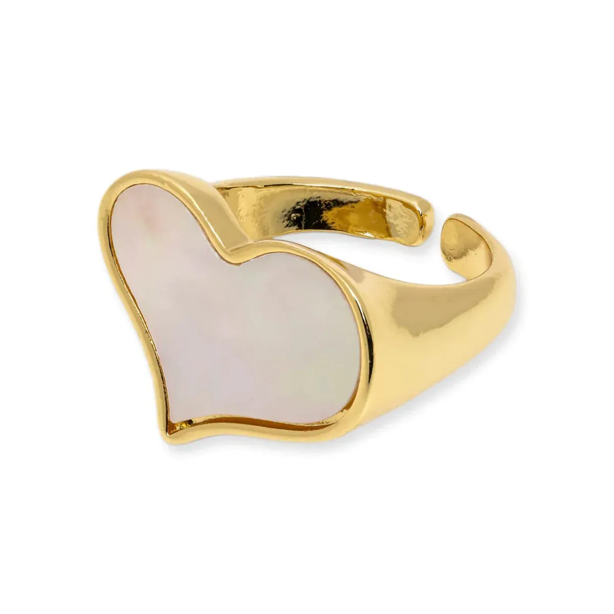 Nadia Heart Ring By Bracha