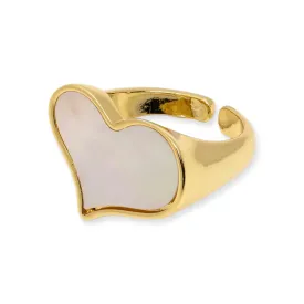 Nadia Heart Ring By Bracha