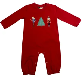 Nutcracker Appliqué Boys Romper