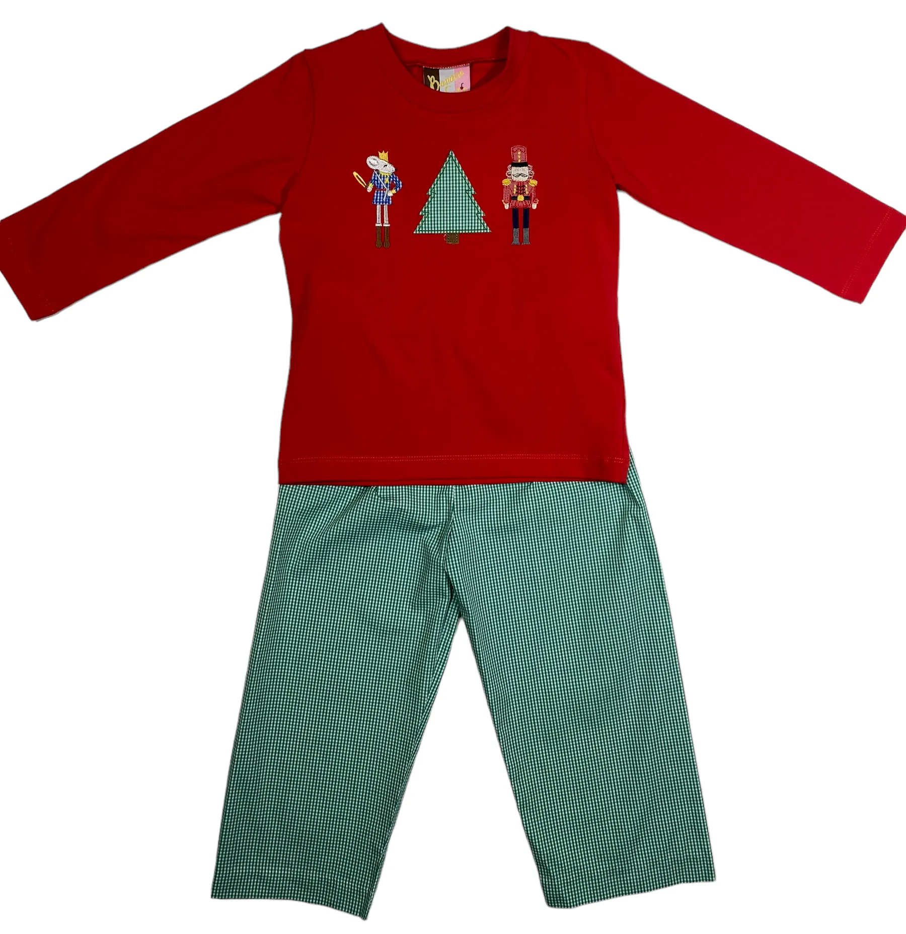 Nutcracker Appliqué Boys Romper