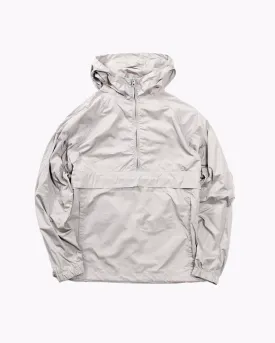 Nylon Popover Jacket - Grey