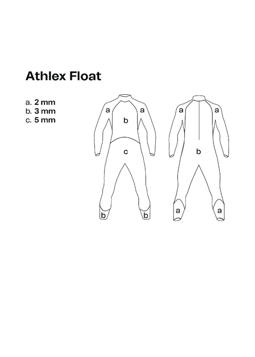 Orca Mens Athlex Float Wetsuit