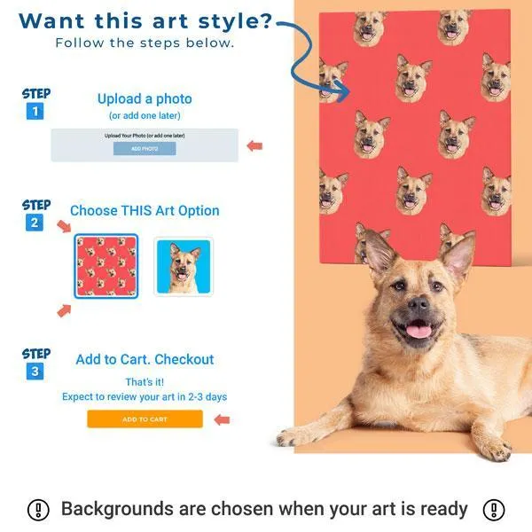 Original Pet Pop Art Apron