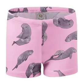 Pink Dugong Swim Shorts