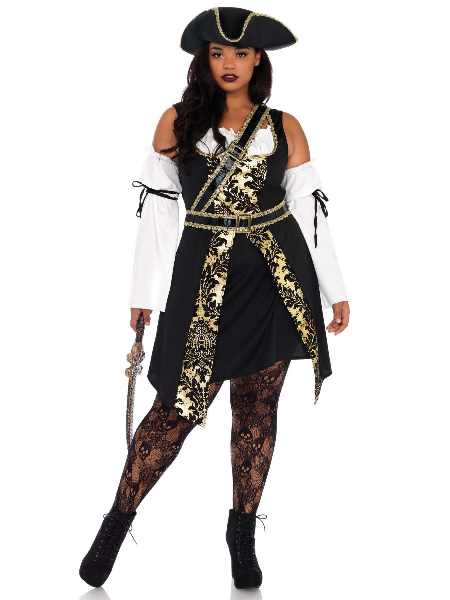 Plus Black Sea Buccaneer Costume