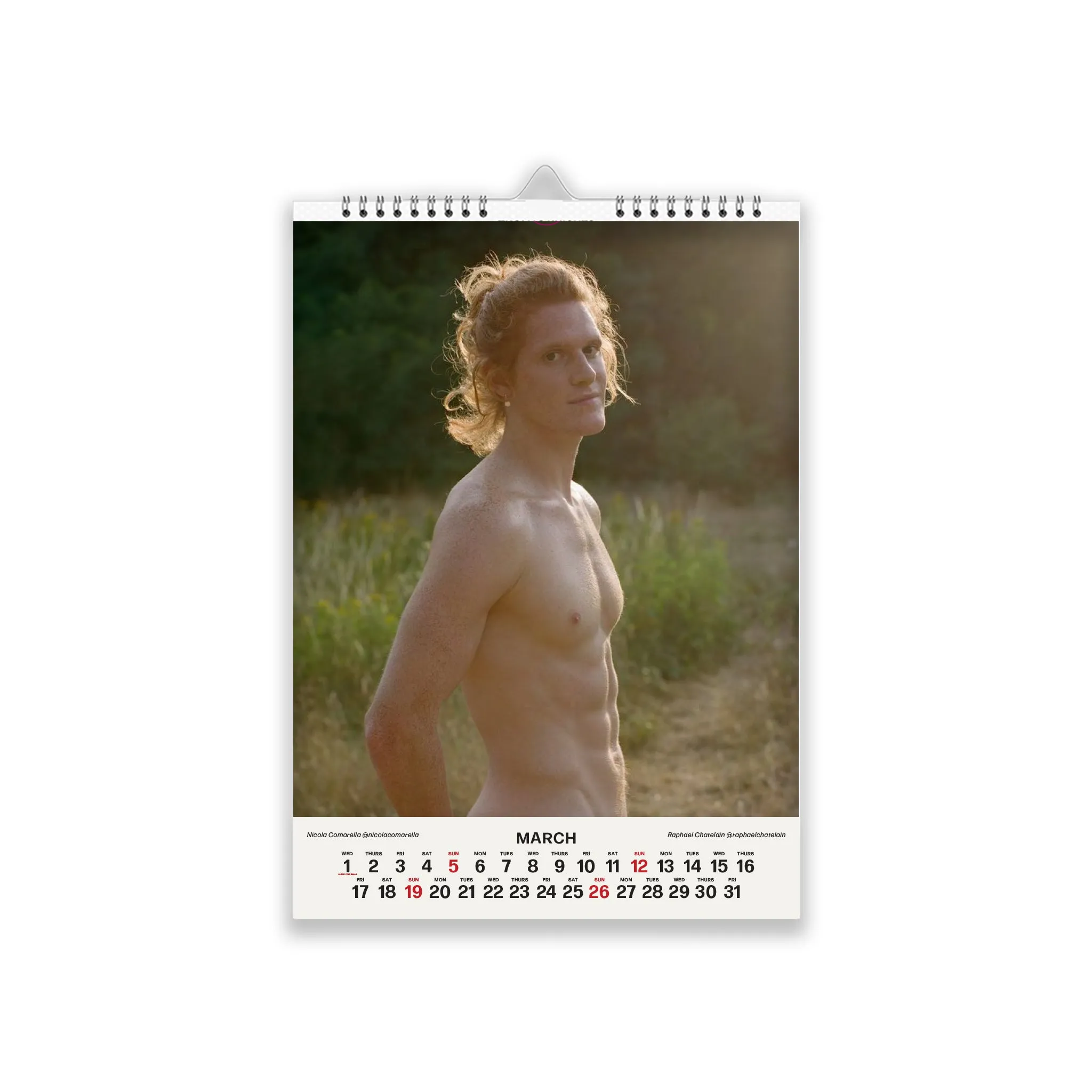 Red Hot 2023 Calendar