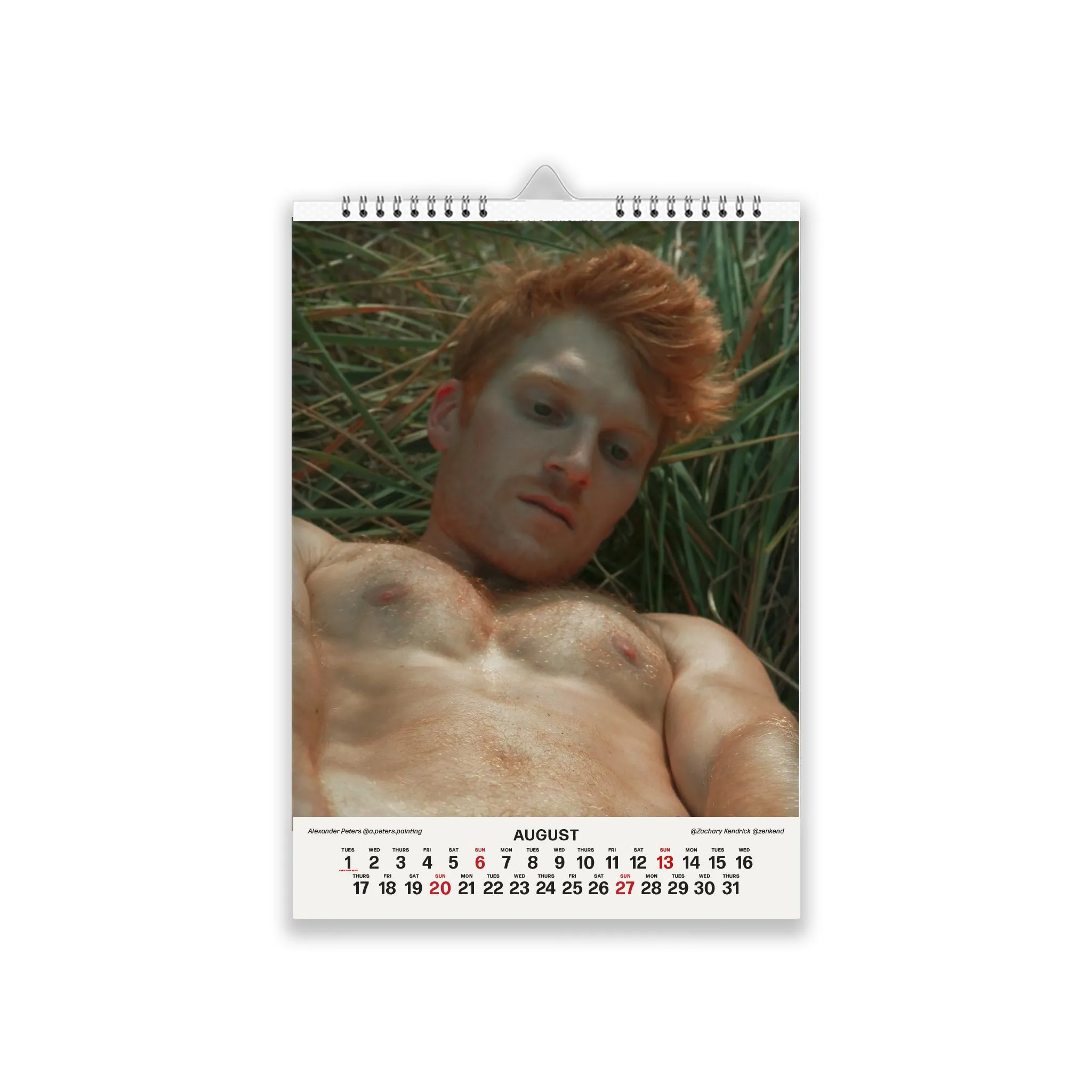 Red Hot 2023 Calendar