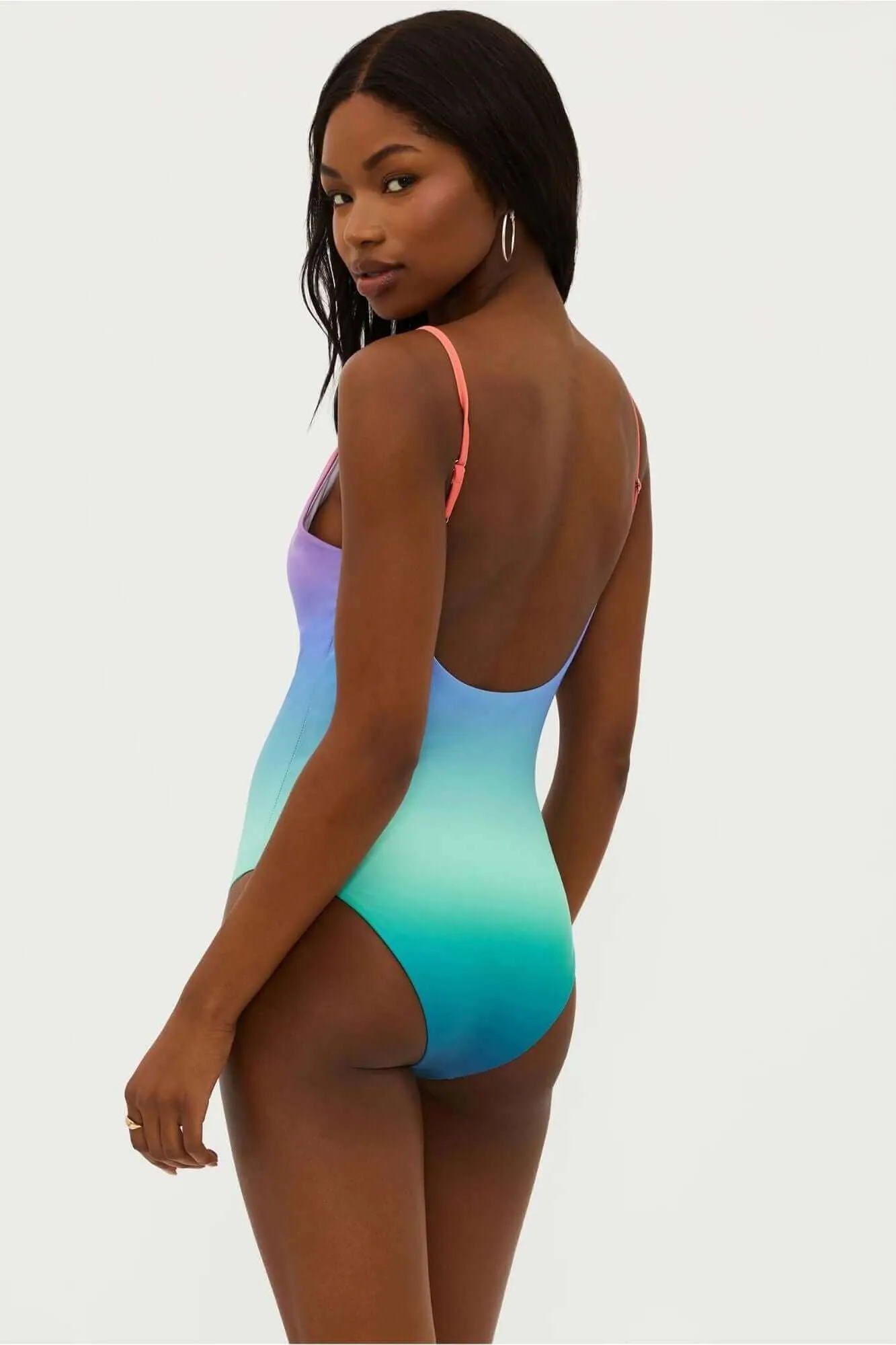 Reese One-Piece in High Tide Ombre