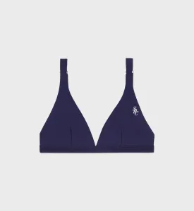 Romy Bikini Top - Navy