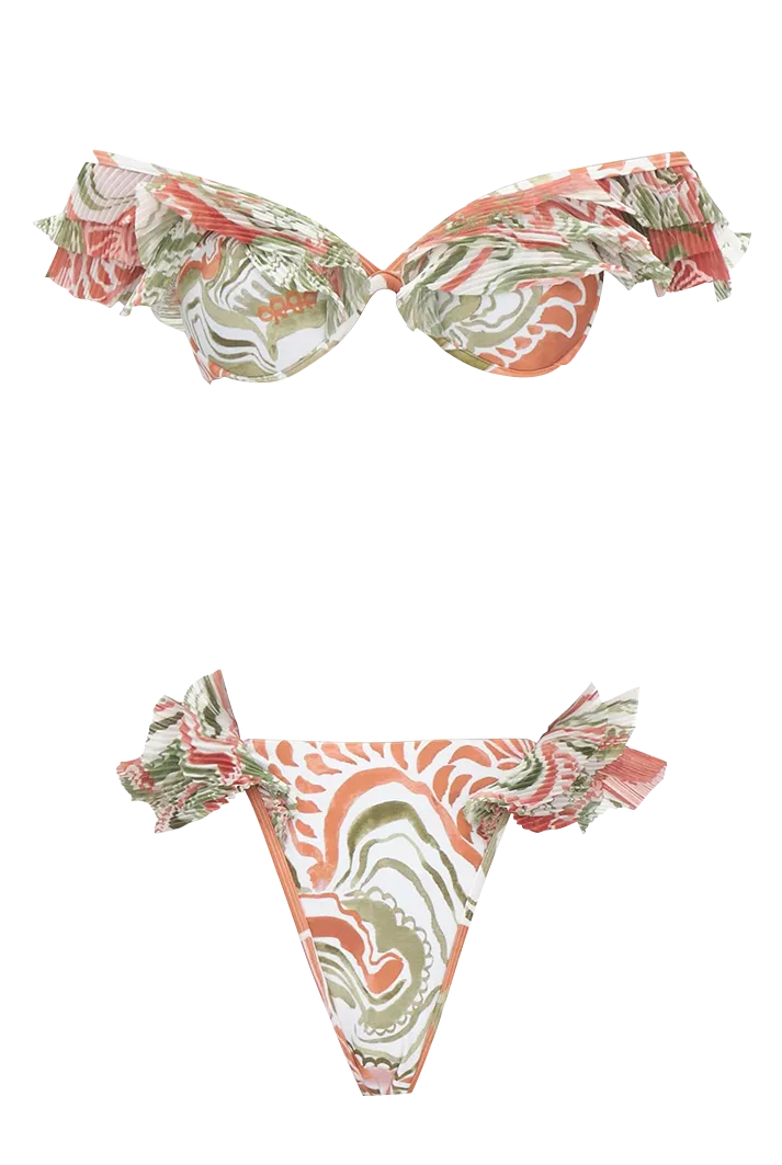 Salama Abstract Mushroom High Rise Bikini