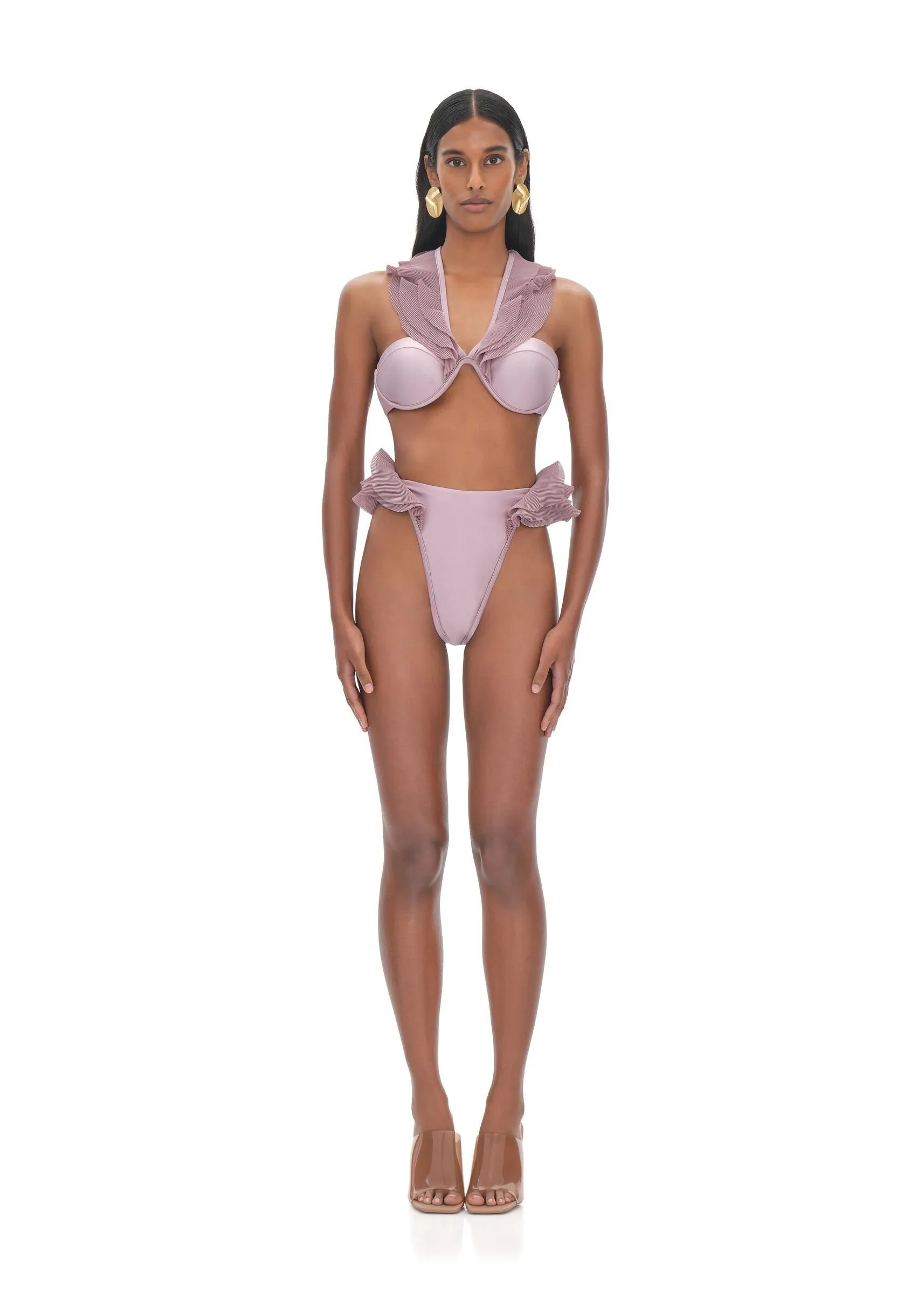 Salama Lilac High Rise Bikini