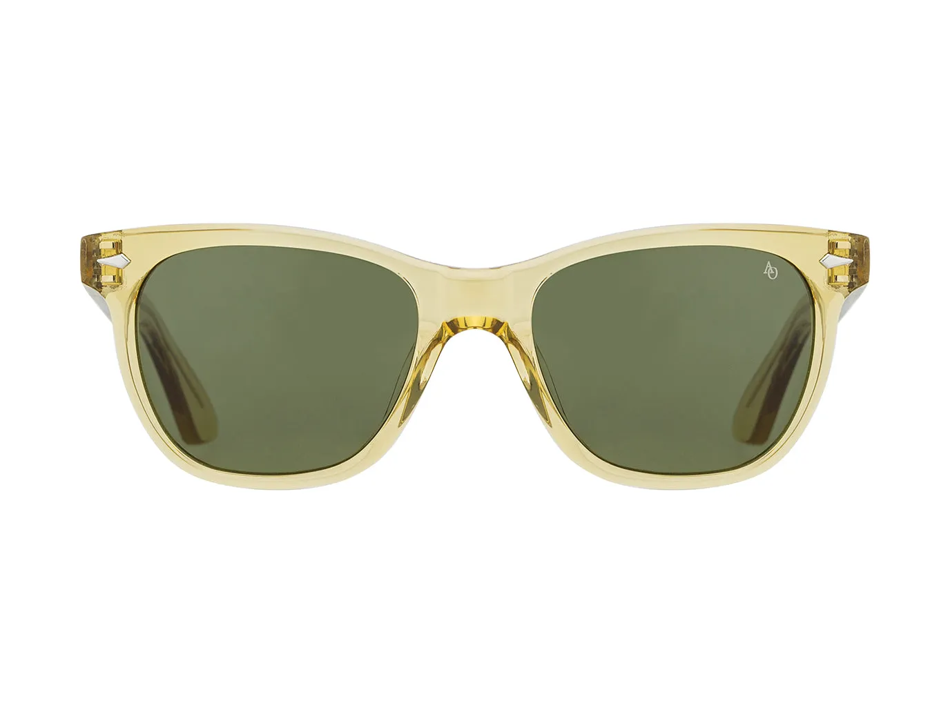 Saratoga Yellow Crystal Green Nylon Lens