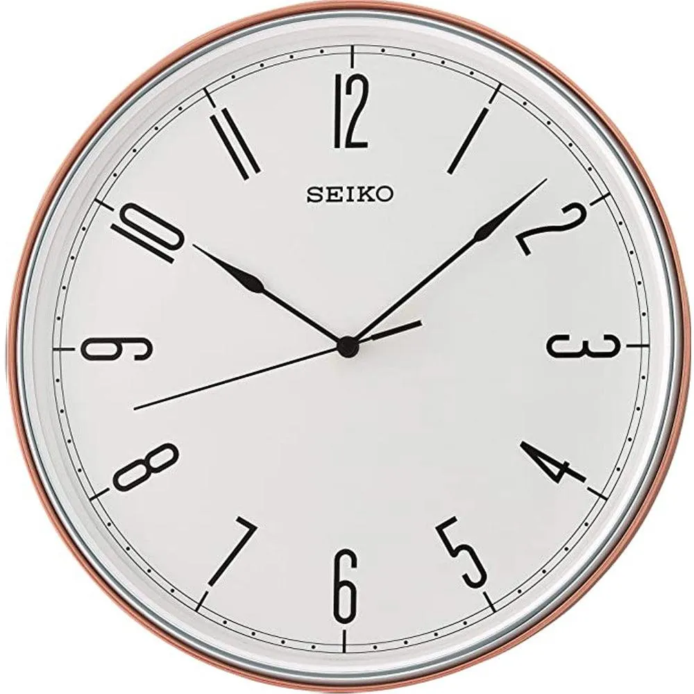 Seiko Black/Red/Green Decorative Wall Clock QXA755