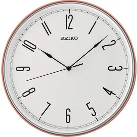 Seiko Black/Red/Green Decorative Wall Clock QXA755