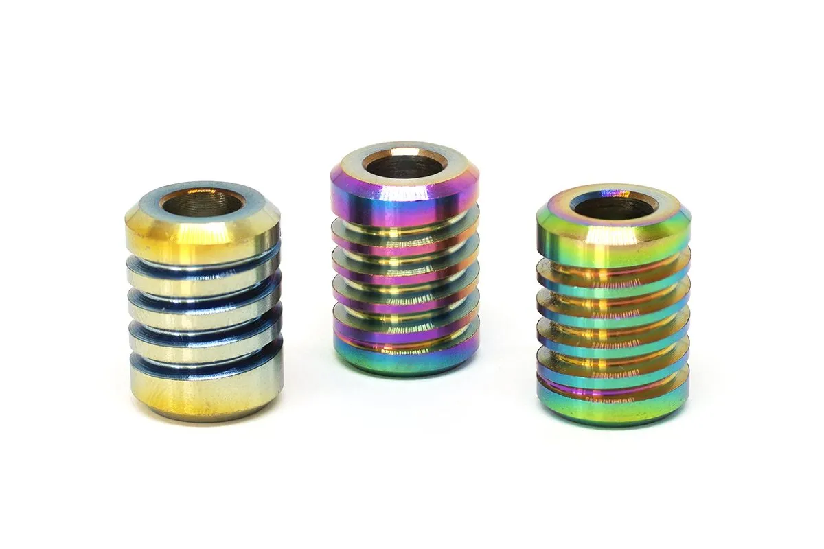 Stainless Steel Jet Bead