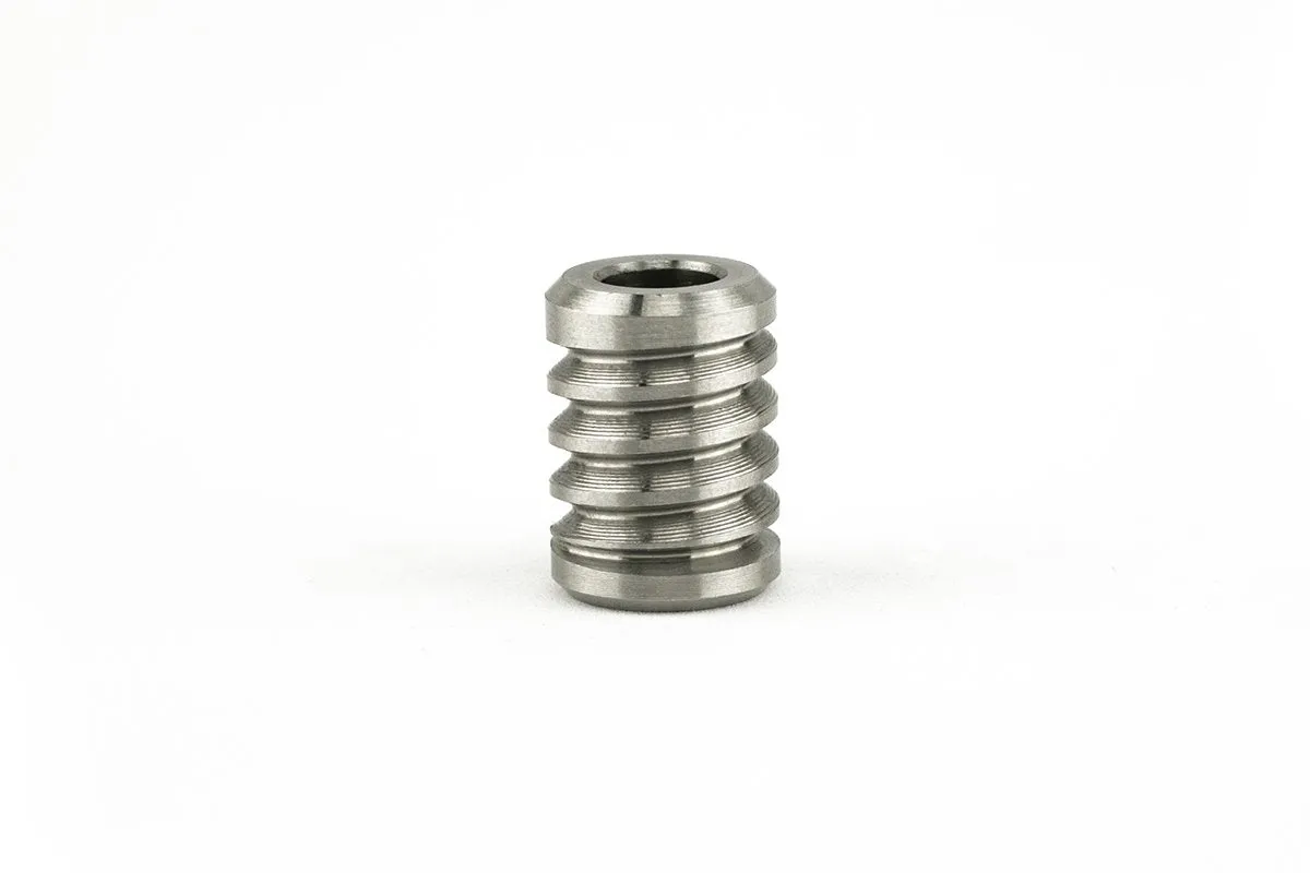 Stainless Steel Jet Bead