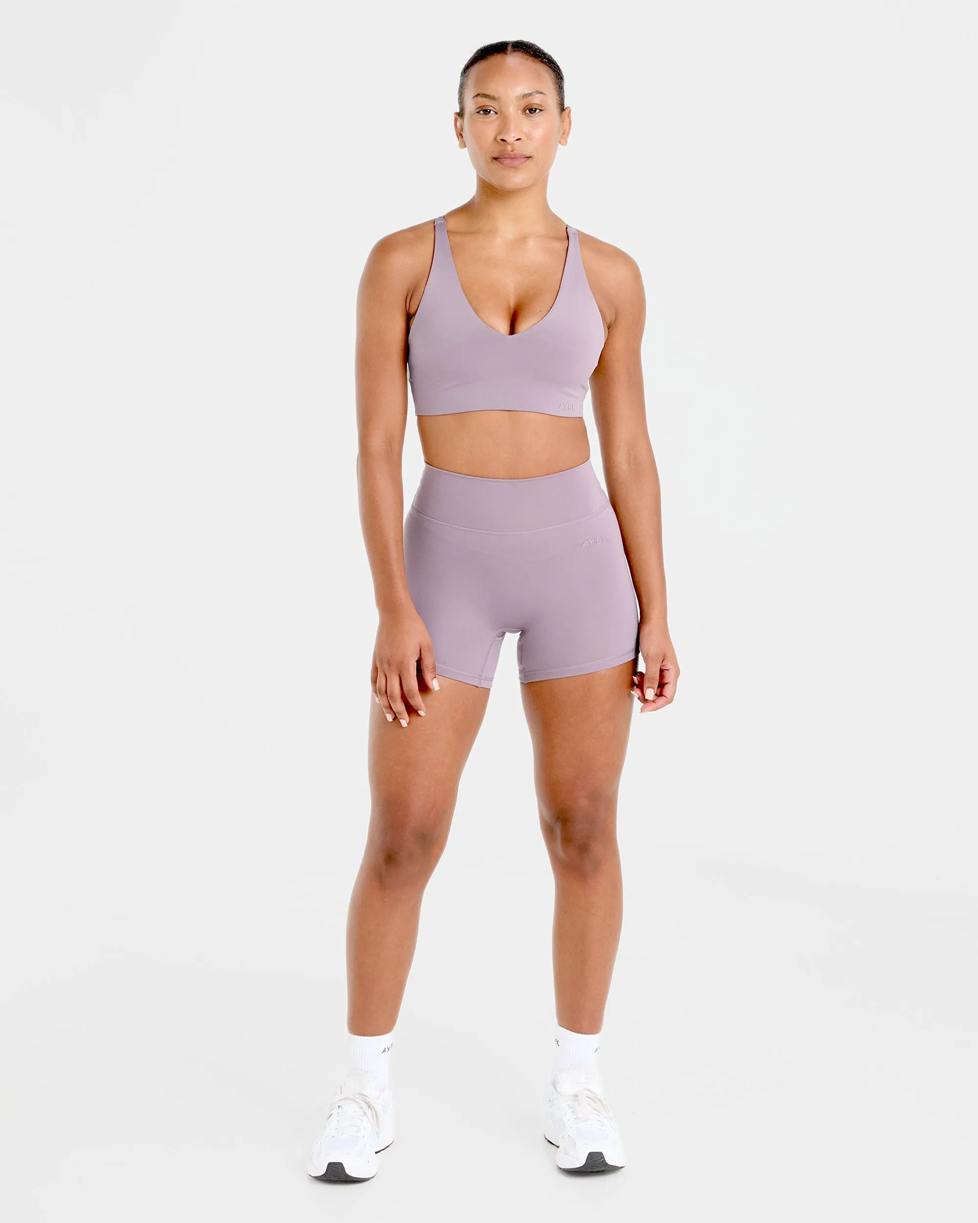 Staple Shorts - Mauve Purple