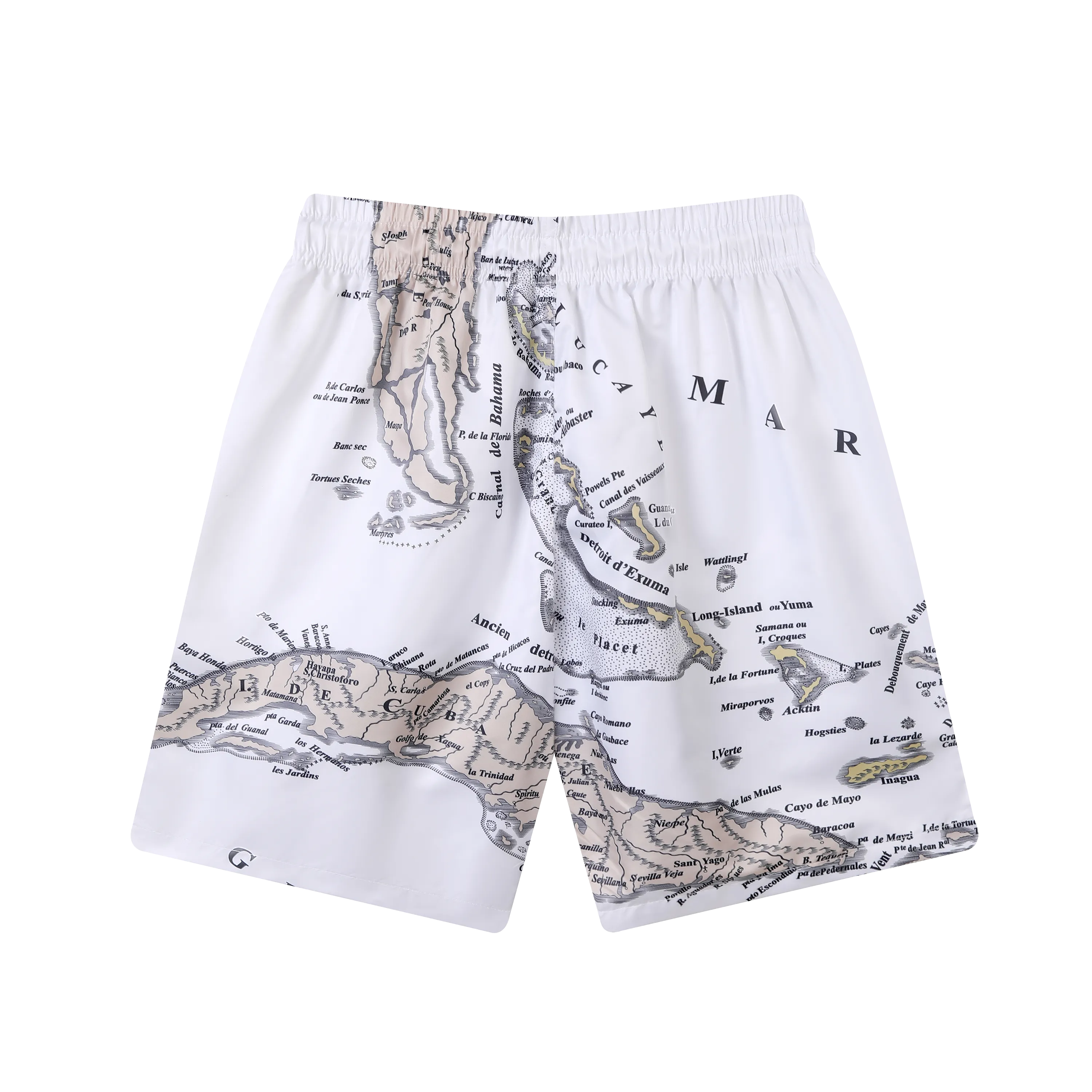 THE CARTE LUCAYOS SHORTS- WHITE