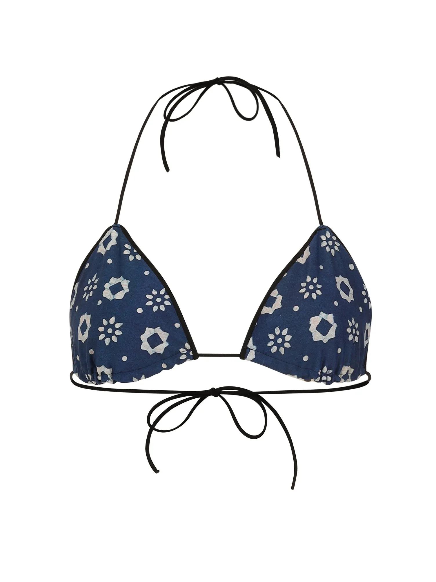 The Indigo Bikini Top