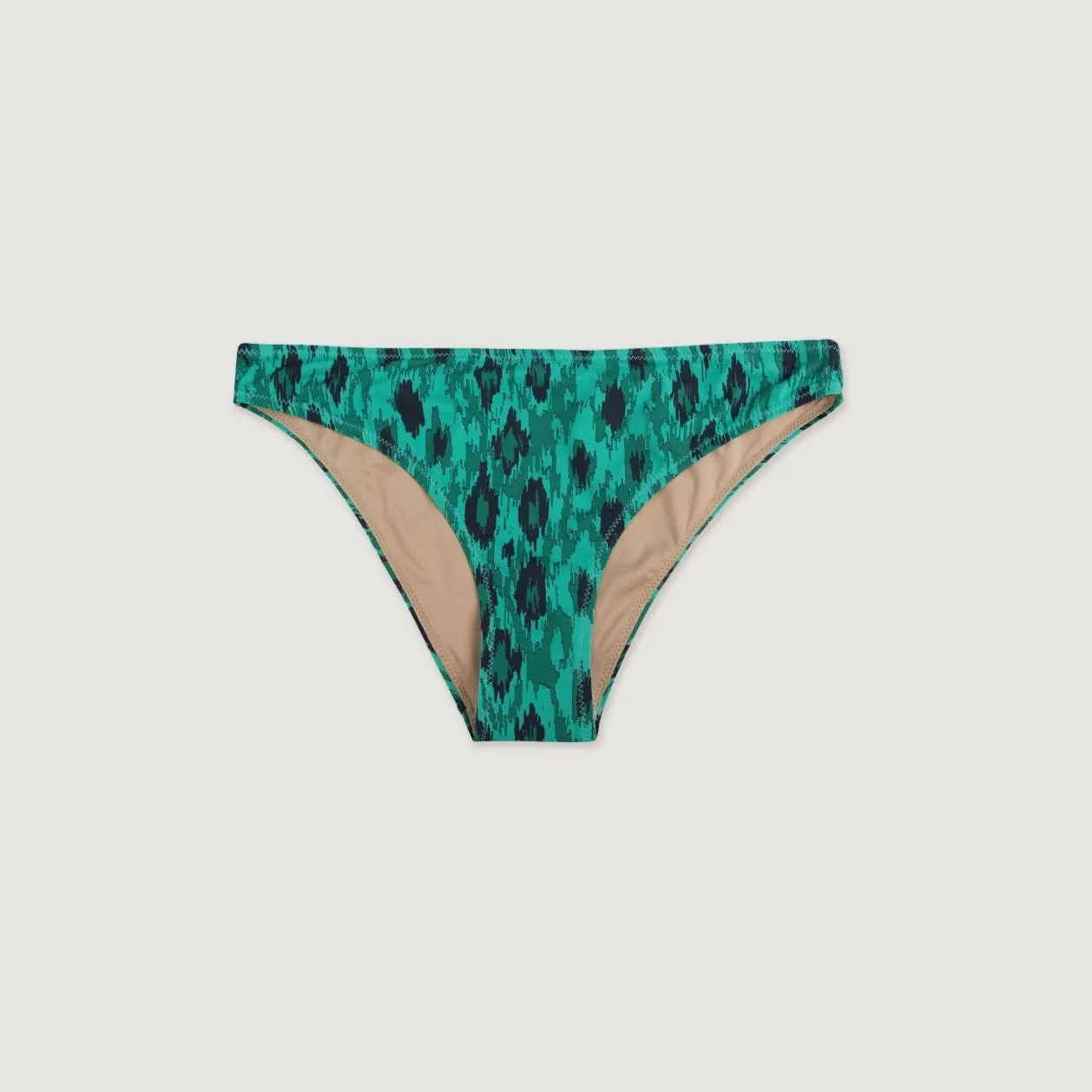 The Tiny Big Sister Emerald Ikat Bikini Bottom