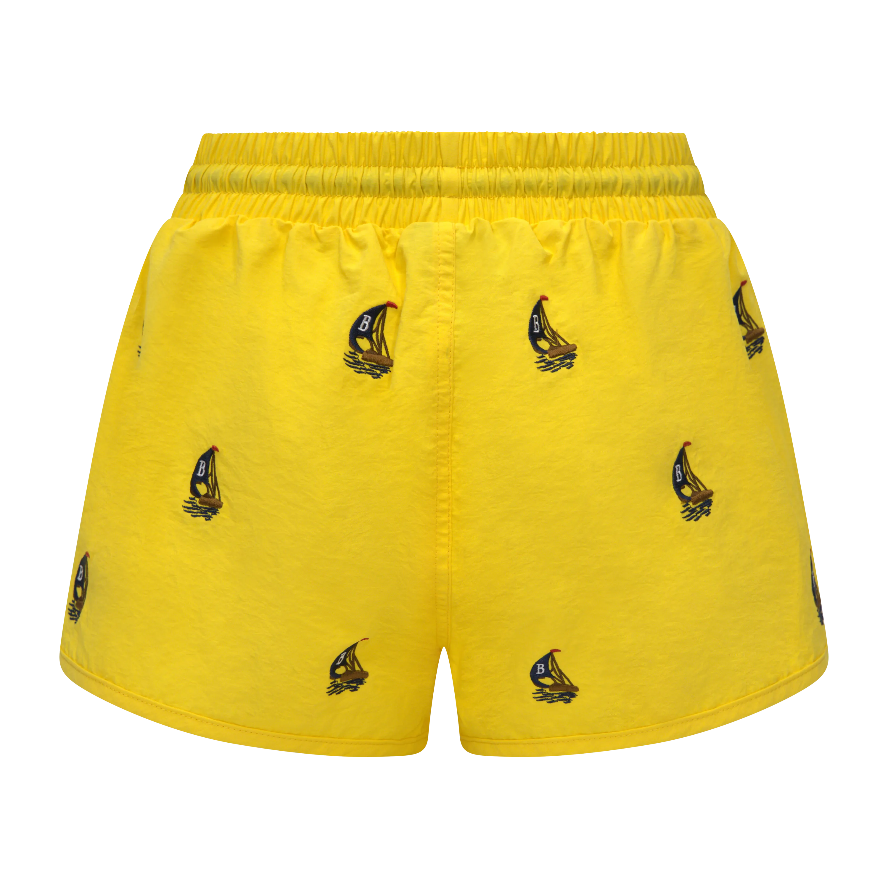 THE WOMEN'S CLASSIC SWIM SHORTS-YELLOW