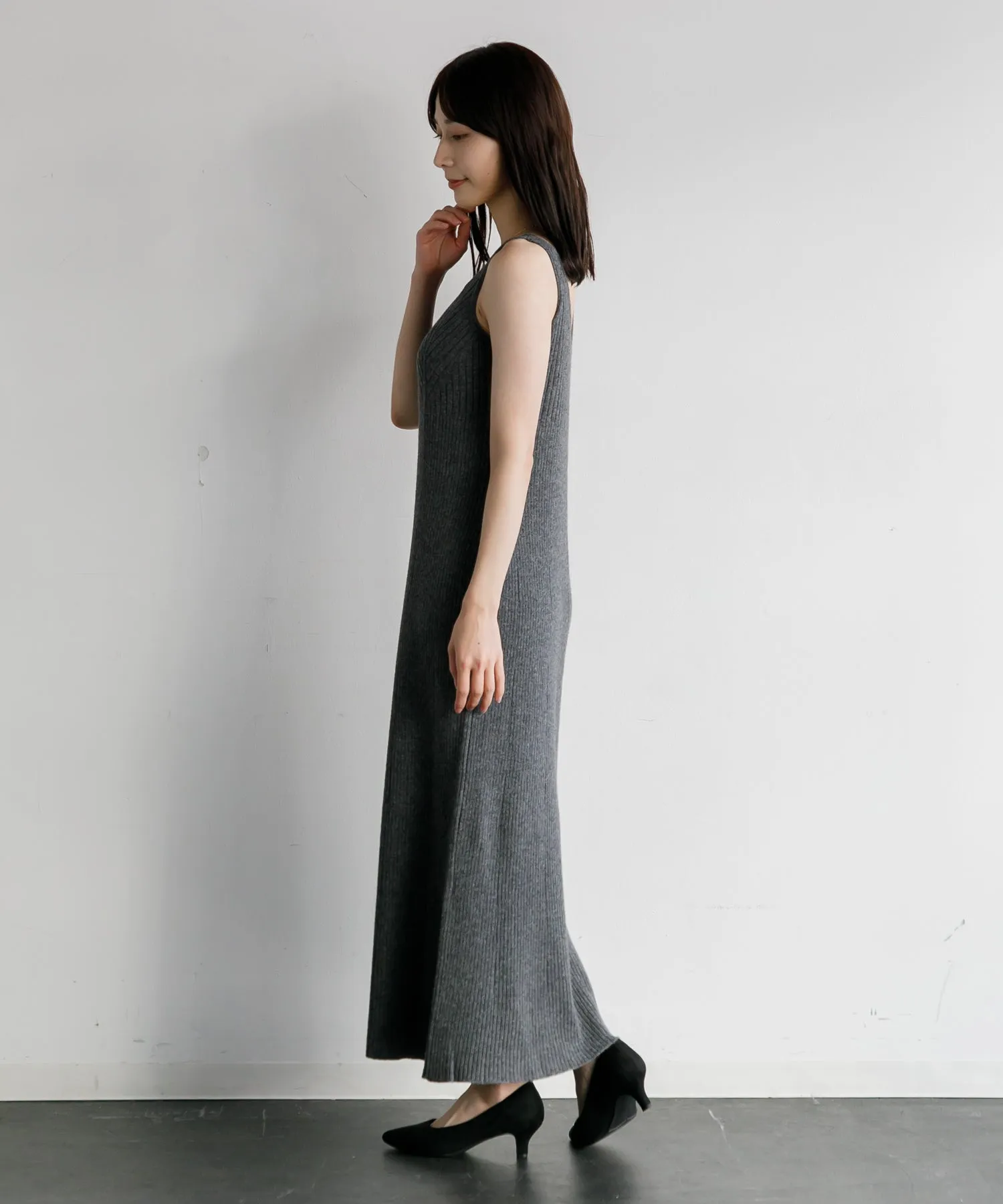 【WOMEN】CASA FLINE カシュクールカーディガンセットドレス