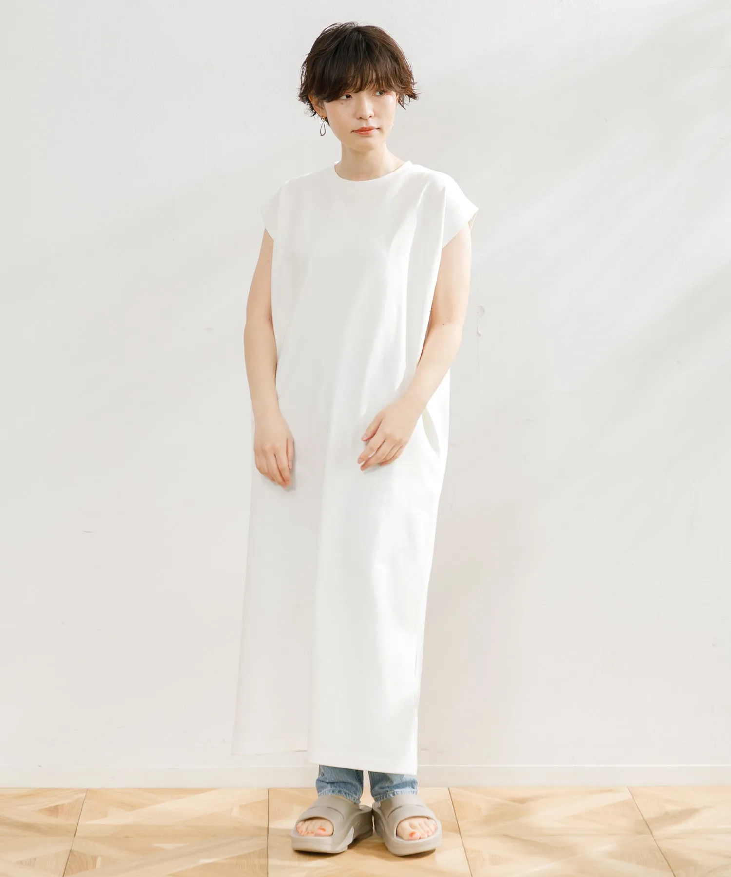 【WOMEN】ORCIVAL SLEEVELESS DRESS